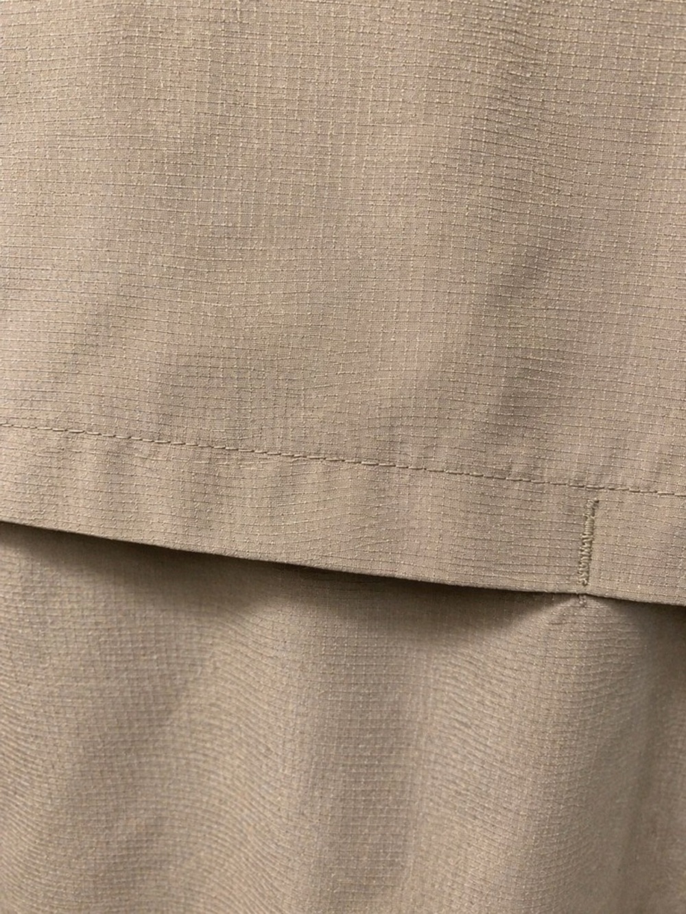 NWT Ozark Trail Windbreaker Jacket L Taupe Hooded Lightweight - Picture 9 of 14